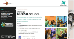 Desktop Screenshot of elearningcambridgeshiremusic.org